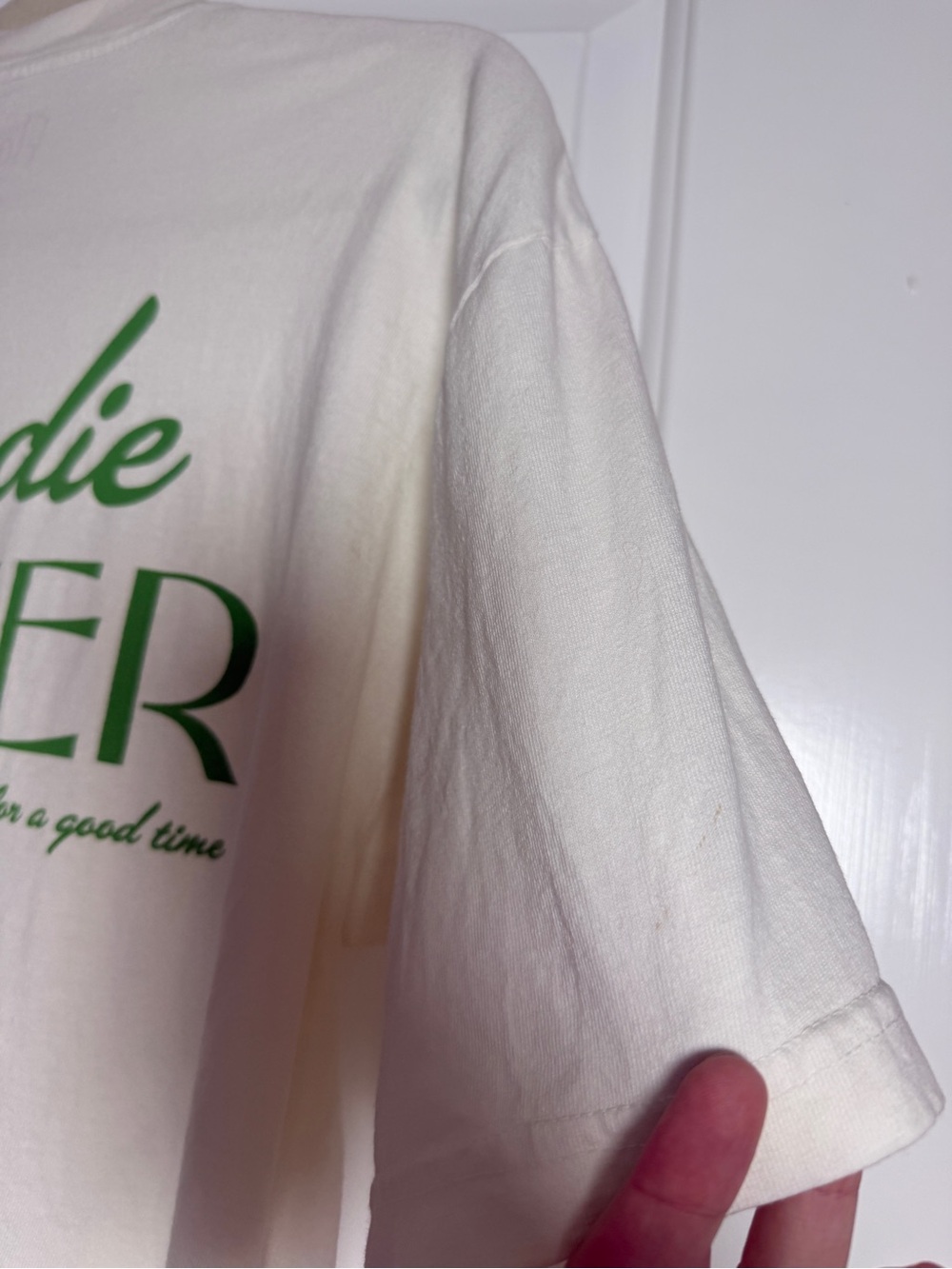 Edie Parker Flower oversized tee size M - Picture 9 of 11